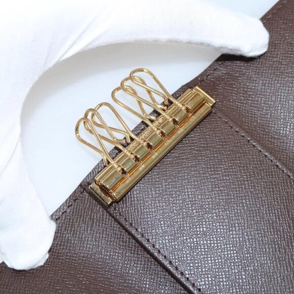 LOUIS VUITTON Damier Ebene Multi Cles 6 Key Case - Picture 8 of 16